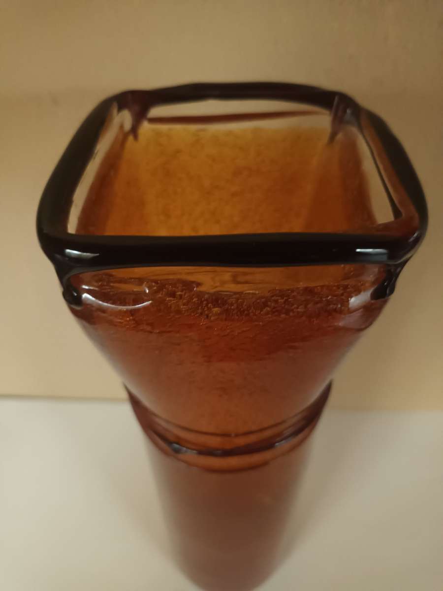 Stylish Solid & Heavy Glass Vase