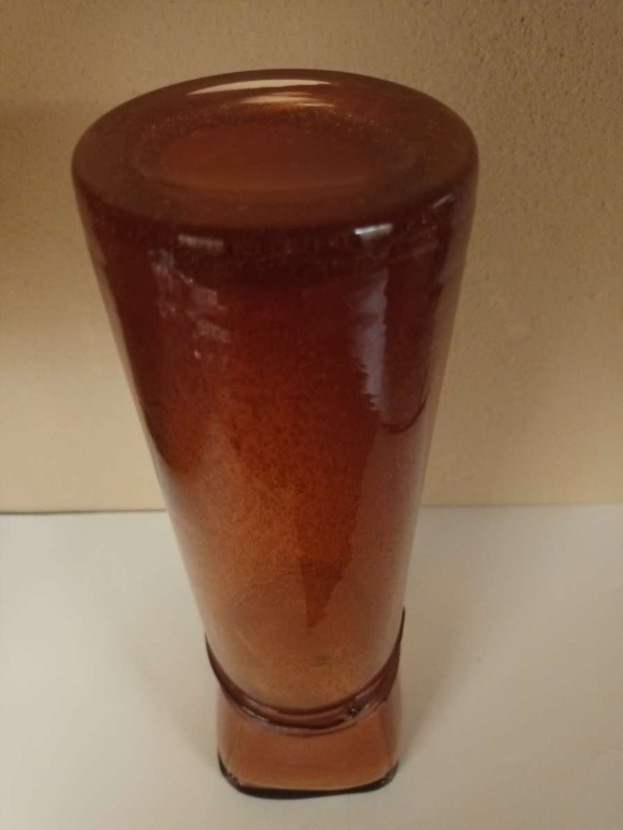 Stylish Solid & Heavy Glass Vase