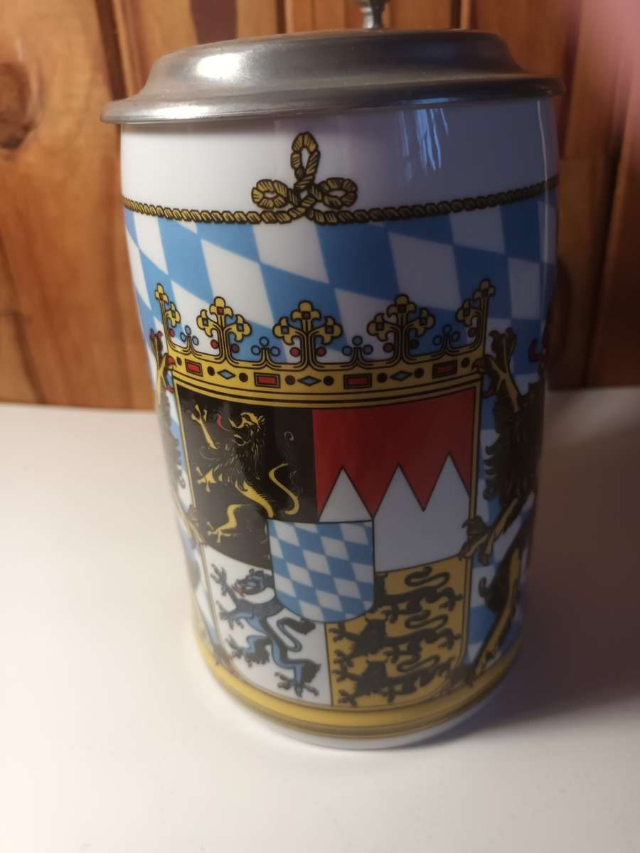 Vintage Tankard with Message from Apollo 15 Pilot