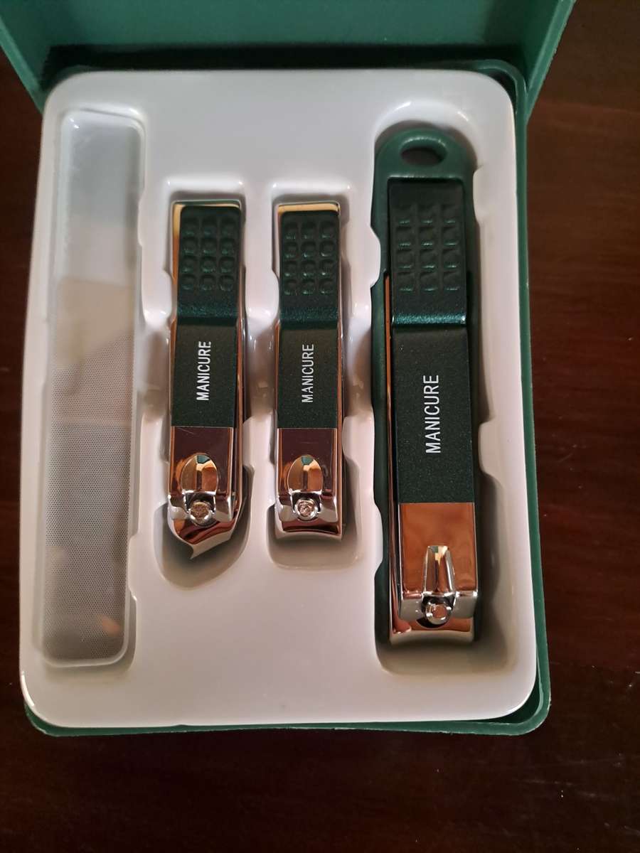 Set of 3 Manicure Nail clippers