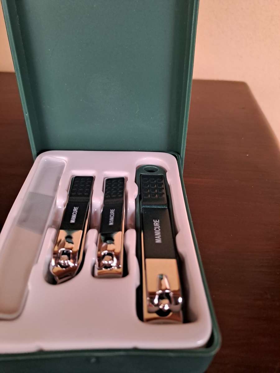 Set of 3 Manicure Nail clippers