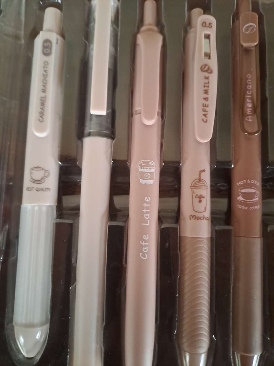 Pens x 6 Coffee Time