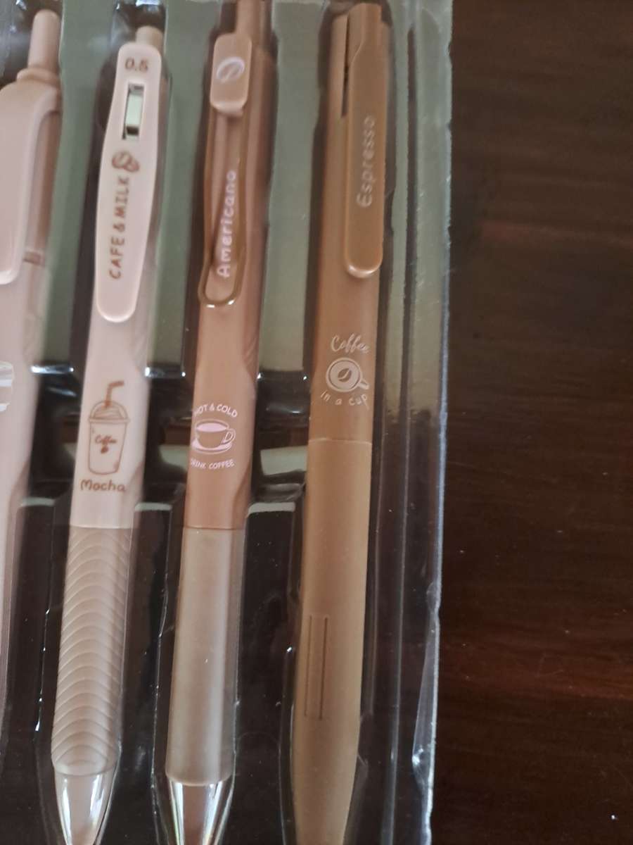 Pens x 6 Coffee Time