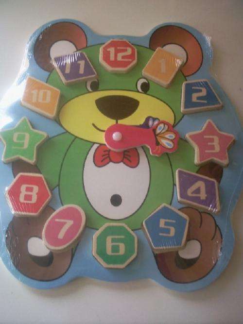 Teddy Clock Puzzle