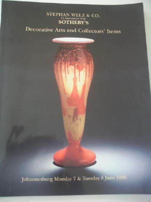 Stephan Welz & Co in Association with Sotheby's Decorative Arts and Collectors' Items