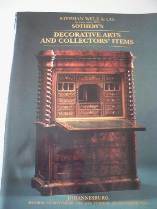 Sotheby's 18 November & 19 November 1996