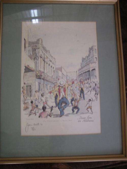 John Hall Numbered & Signed Art Piece