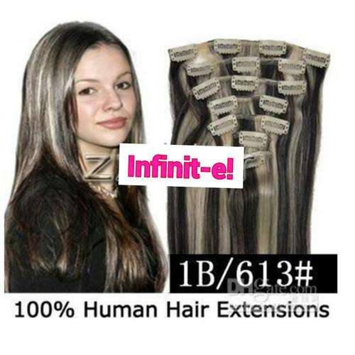 100% NATURAL HUMAN HAIR EXTENSIONS!  20 inches