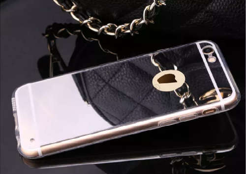 Acrylic Mirror iPhone 7 plus / Samsung S7 Edge Clear TPU Cover *** Sale ***