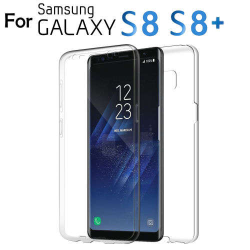 360 Degree Full Body Protective Soft TPU Case For Samsung Galaxy S8 / S8 Plus