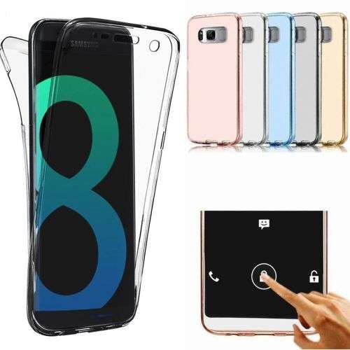 360 Degree Full Body Protective Soft TPU Case For Samsung Galaxy S8 / S8 Plus