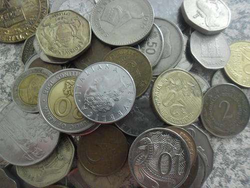 60 world coins and medallion one combo  nice start at R 1