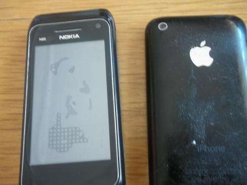 APPLE PHONE AND NOKIA N  98 late   CHRISTMAS OFFER START R 1 PLEASE READ THIS BARGAIN NOT TO BE MISS