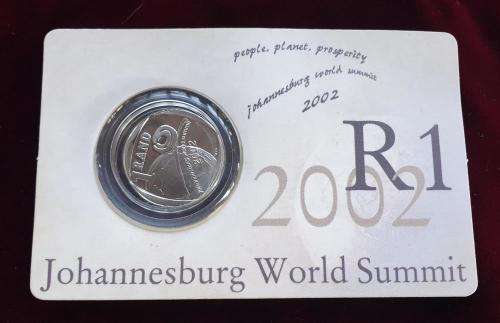 SA Carded 2002 R1 Johannesburg World Summit