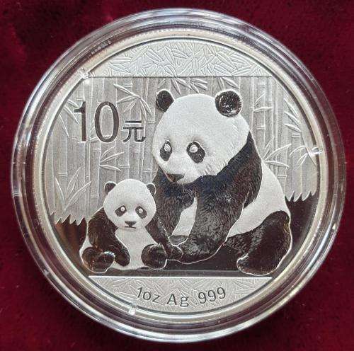 Silver 1oz Chinese Panda 2012