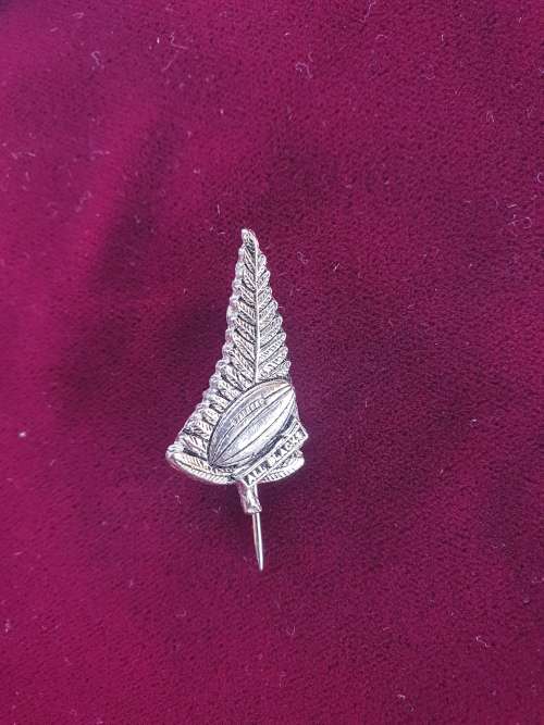 Lapel Pin All Blacks Rugby