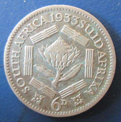 1933 Sixpence