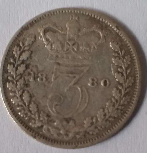 Great Britain 1880 Tickey