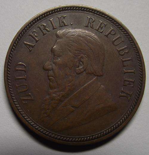 1898 Paul Kruger Penny