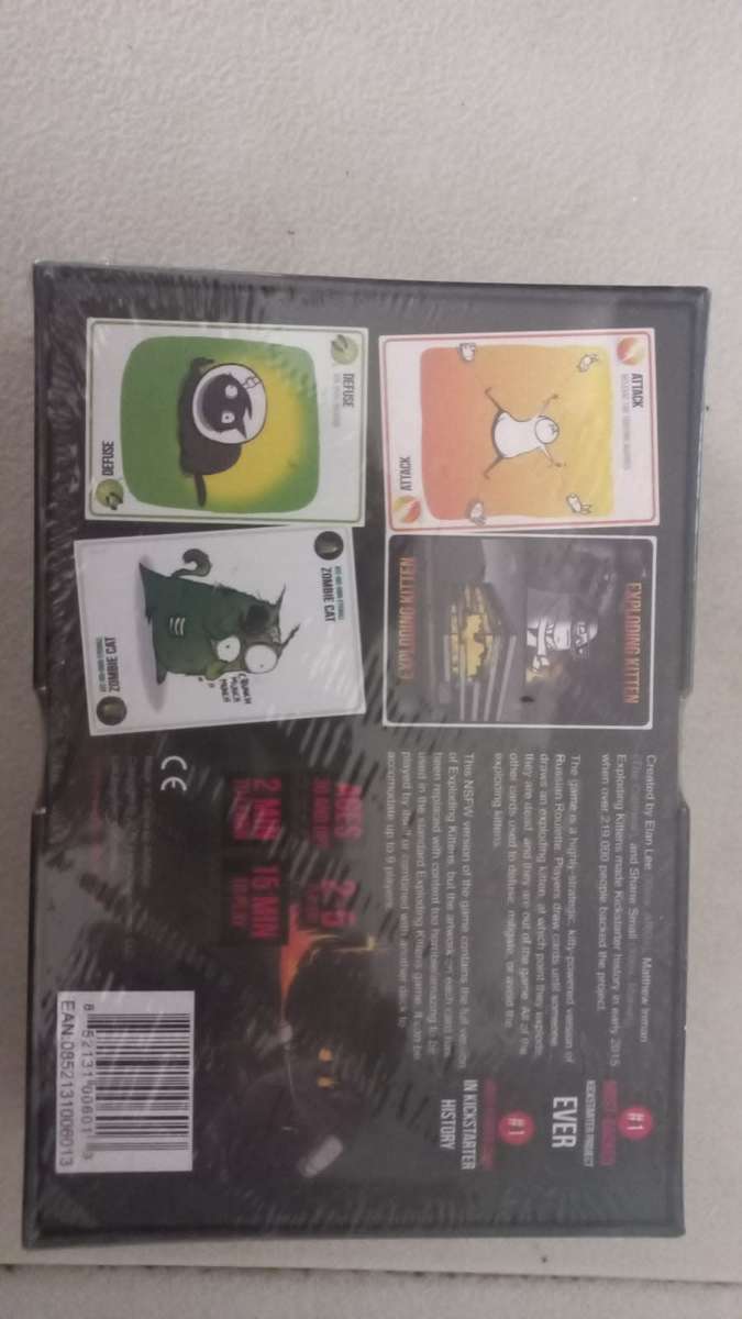 Exploding Kittens NSFW Deck