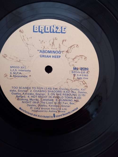 Uriah Heep  - Abominog Vinly LP