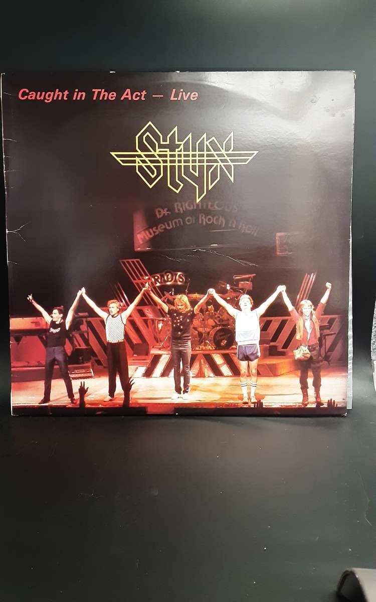 Styx - Caught in The  Act Vinyl LP