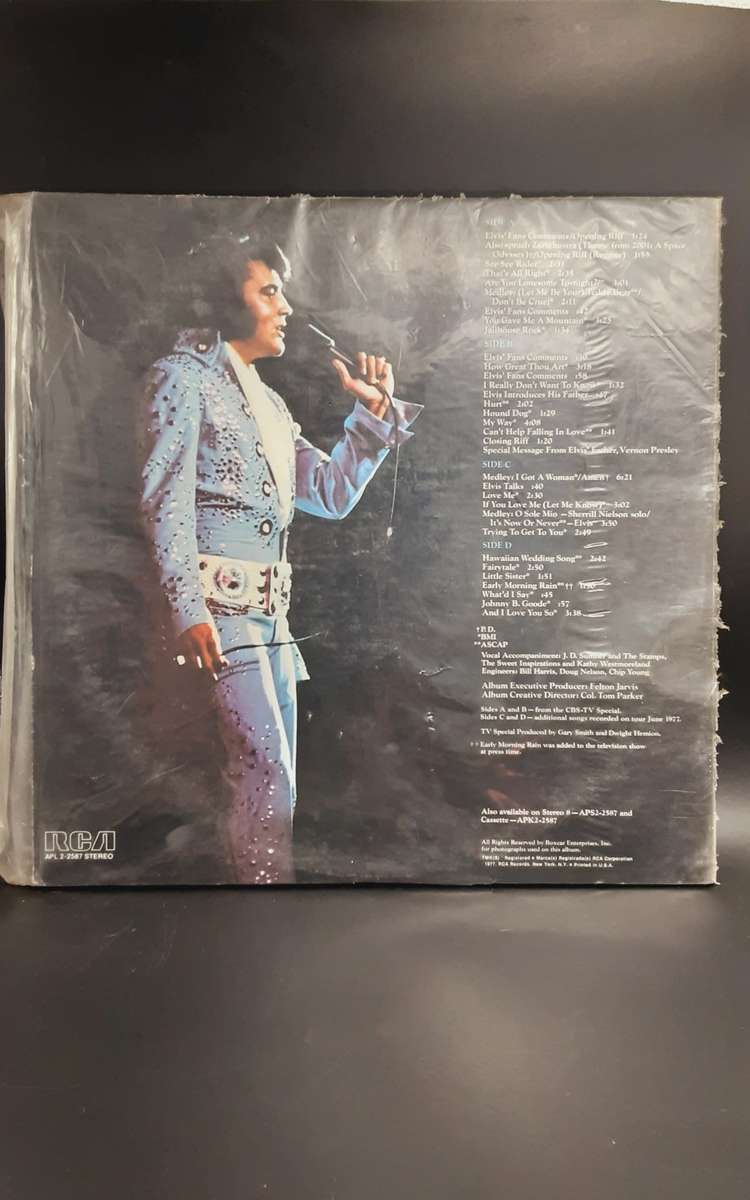 Elvis Presley - In Concert DBL Vinyl LP