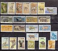 S.W.A-MNH set+coil stamps+additional values