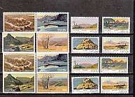 S.W.A.-4 MNH sets-Fish River Canyon & Mountains of SWA