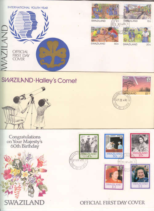 Swailand three FDC as scanned