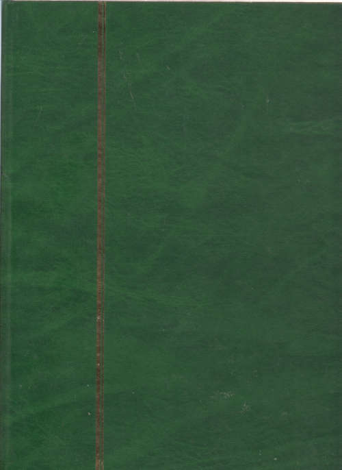 Super Clean Green Prinz 16 page Album with Plus minus 1000 used stamps of France see note