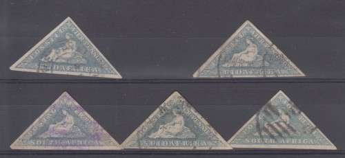 SA Union  fine used top row  SACC 32 and  bottom row  32b