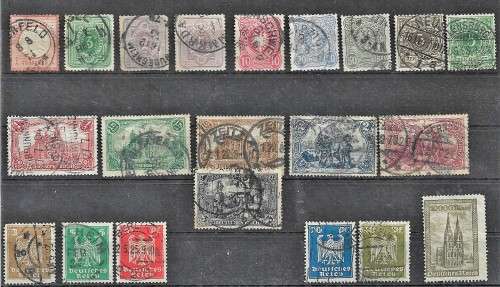 Germany very fine collection of used as scanned