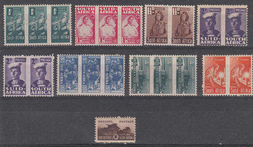 SA Union small wars hinged mint set