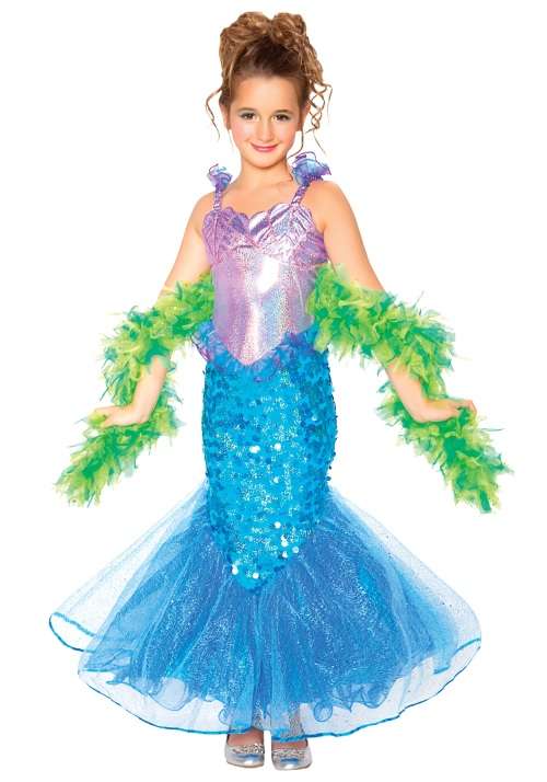 Mermaid costume for girls - Age 4-6