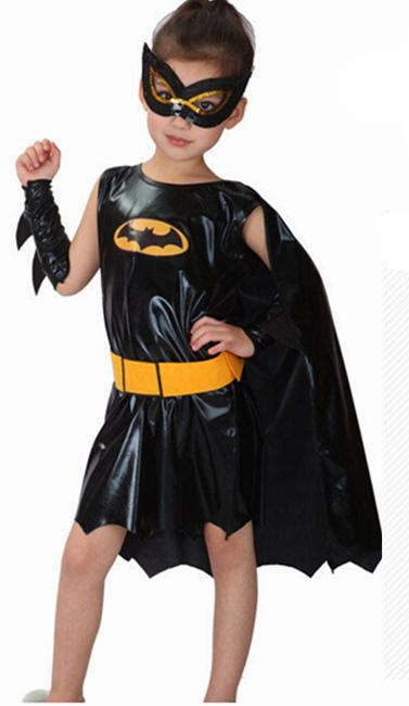 Batgirl dress up costume - Age 5-7