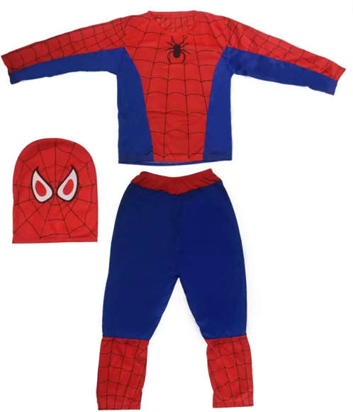 Spiderman dress-up costume - Age 3-5 - S