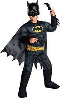 Batman Muscles Dress Up Costume - Age 6-8 (M