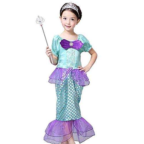 Mermaid Dress up Costume - Age 4-6 (s)
