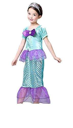 Mermaid Dress up Costume - Age 4-6 (s)
