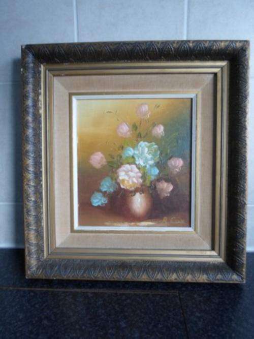 BEAUTIFUL!! OIL ON CANVAS ON BOARD BY "ROBERT COX"