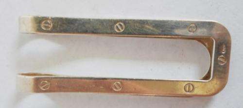 WOW!! VINTAGE STERLING SILVER MONEY CLIP