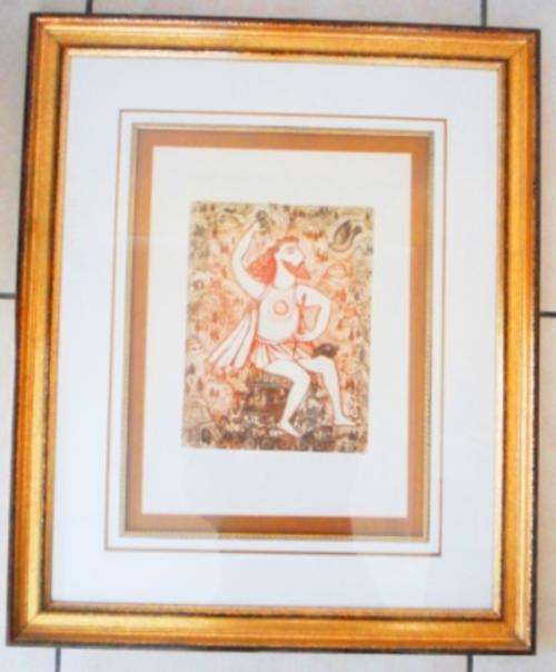 WOW!! FRANCOISE DEBERDT ETCHING NUMBERED 88/100 300 X 230mm VALUE R3500