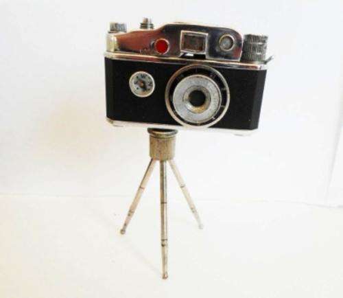 WOW!! RARE VINTAGE CONT-LITE JAPANESE CAMERA LIGHTER, WORKING!!!