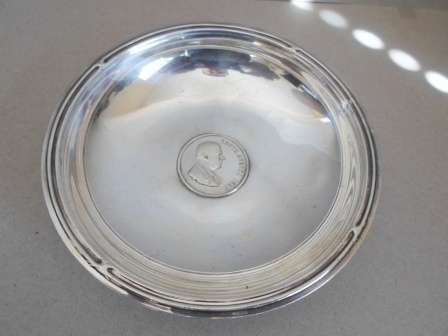 WOW!! 1967 SA MINT STERLING SILVER COIN BOWL 135 X 25mm 195.8g WOW!! WOW!!