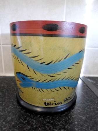 WOW!! KOSTA BODA ULRICA HV/B5 HAND PAINTED DRAGON VASE VALUE R2500 WOW!! WOW!!