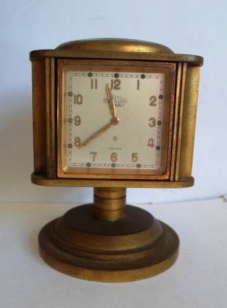 WOW!! VINTAGE 1930's SWISS ANGELUS METEO BRASS CLOCK WEATHER STATION, WORKING!! VALUE R9500 WOW!!