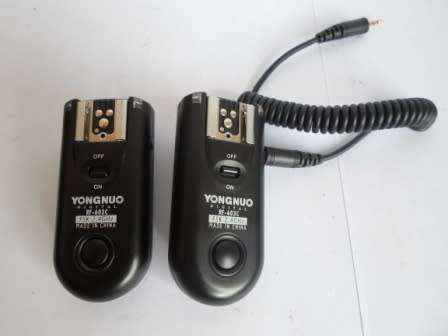 WOW!! YONGNUO RF-603C DIGITAL FLASH REMOTEFOR CANON EXCELLENT CONDITION! WOW!!