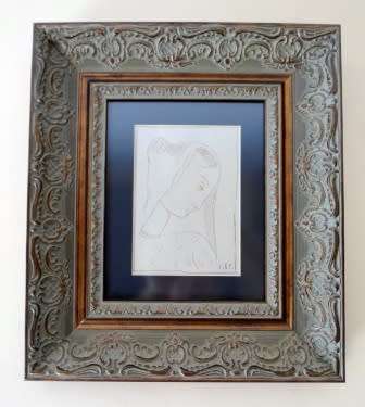 WOW!! IRMA STERN SEPIA COLOUR INK CHRISTMAS CARD LITHOGRAPH VALUE R10,000 WOW!! WOW!!