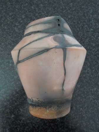WOW!! KIM SACKS SEMI ABSTRACT CERAMIC SCULPTURE VASE VALUE R2500 AMAZING PIECE!!